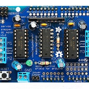 L293D Motor Driver Shield For Microcontrollers-4 Channel Driver-Bipolar Pulse-Width-Method(PWM)